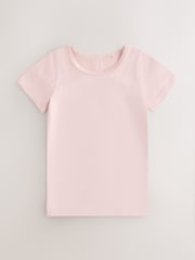 Pink - Mga Short Sleeve Vest 2 Pack (1.5-12yrs) - Larawan 2 ng 6