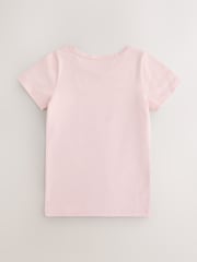Pink - Mga Short Sleeve Vest 2 Pack (1.5-12yrs) - Larawan 4 ng 6