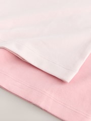 Pink - Mga Short Sleeve Vest 2 Pack (1.5-12yrs) - Larawan 6 ng 6