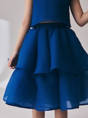 Cobalt Blue Blouse and Rara Skirt Set (3-16yrs) - Image 5 of 10