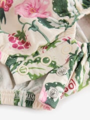 Pink / White Cath Kidston Baby Woven Romper - Image 7 of 9