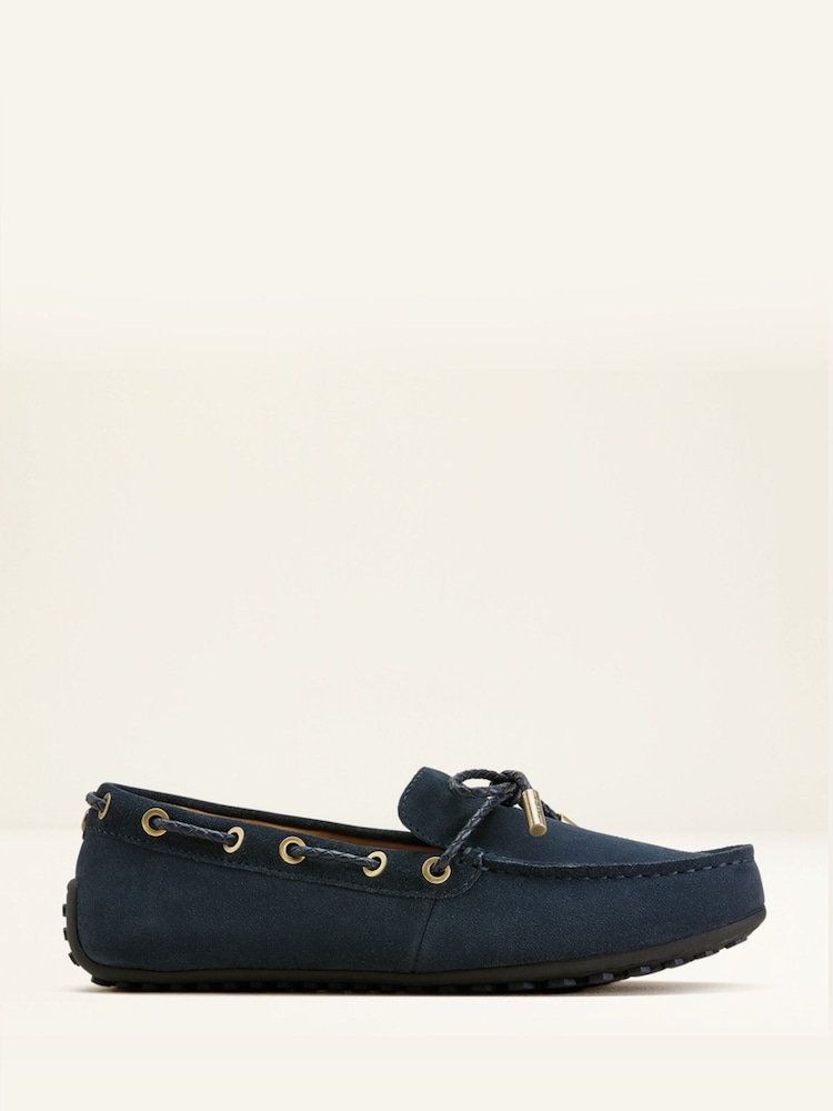 Ariat Blue Margot Driving Moccasin Shoe - Image 1 of 4