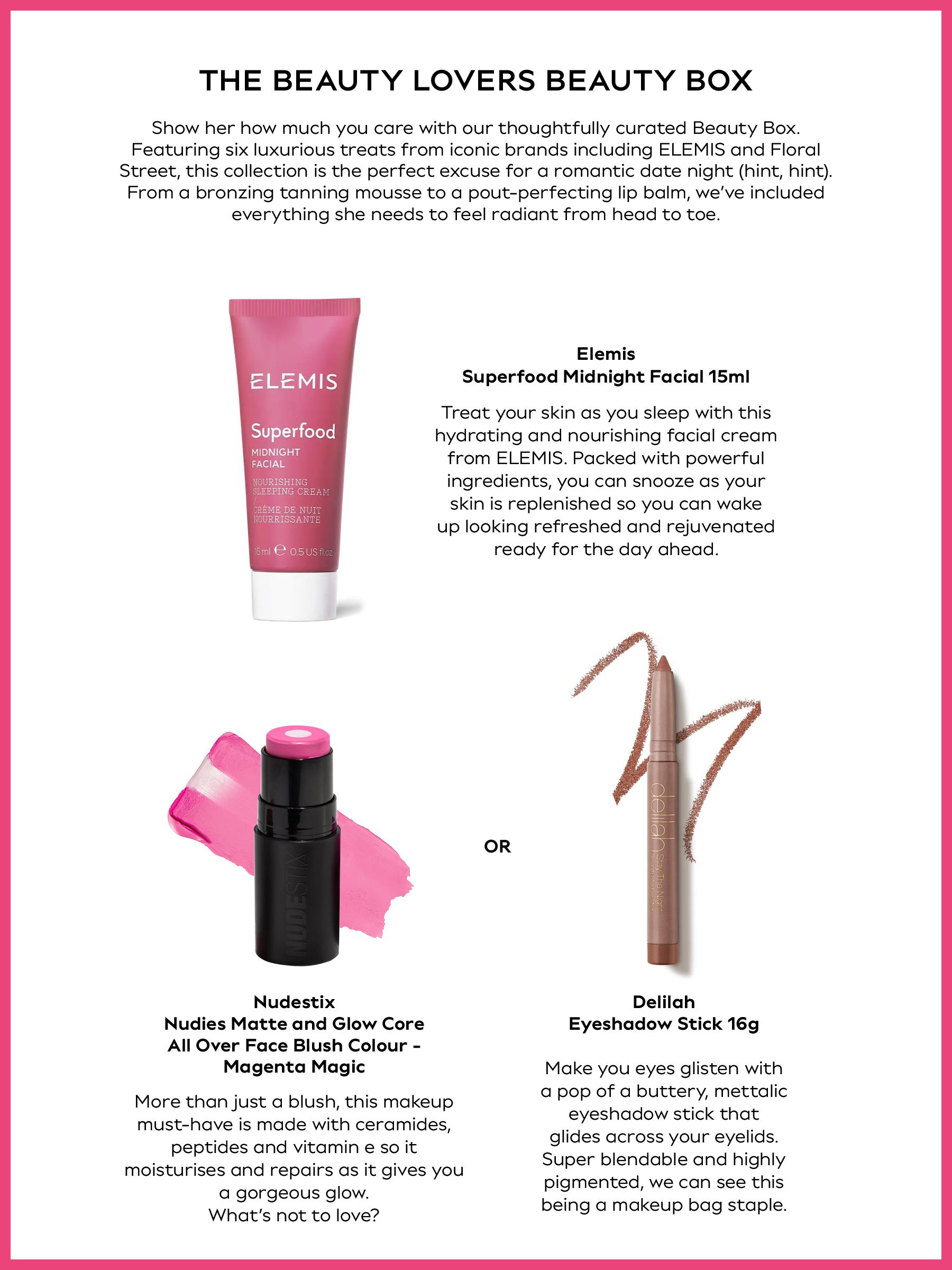 Buy The Beauty Lovers Box (Worth Over £101) from the Next UK