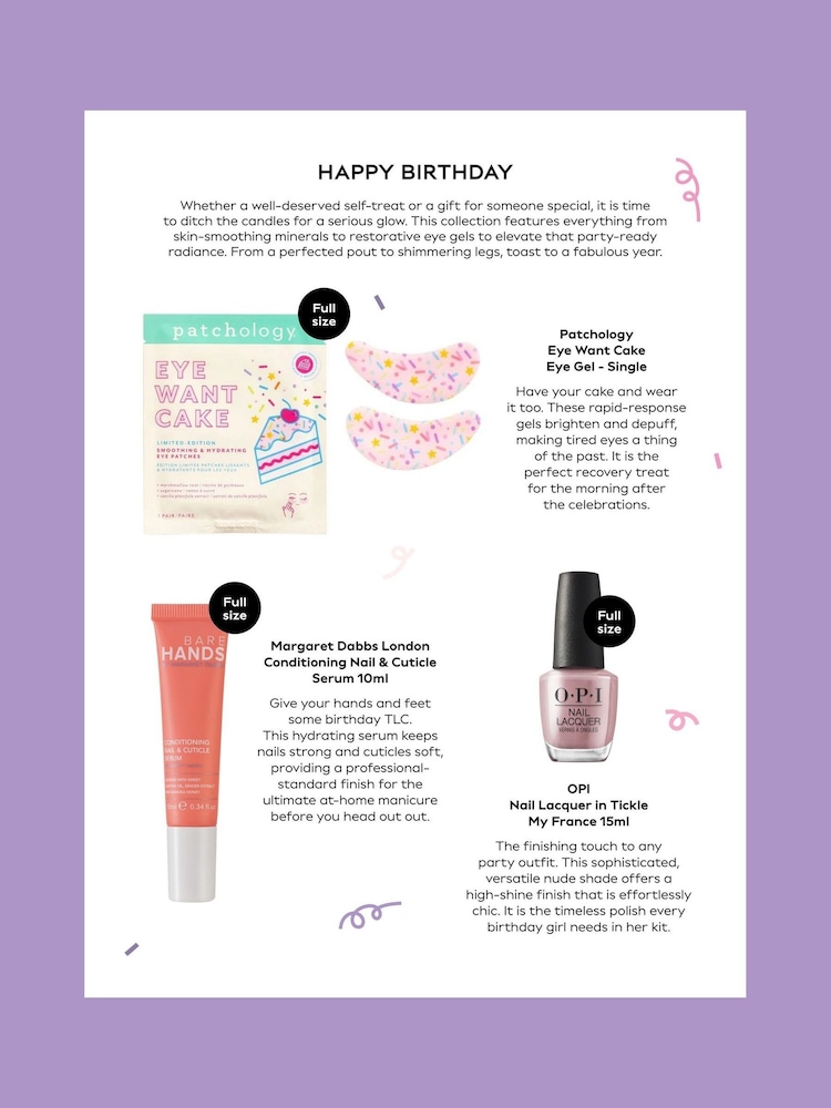 Happy Birthday Beauty Box (Worth Over £94) - Image 2 of 3
