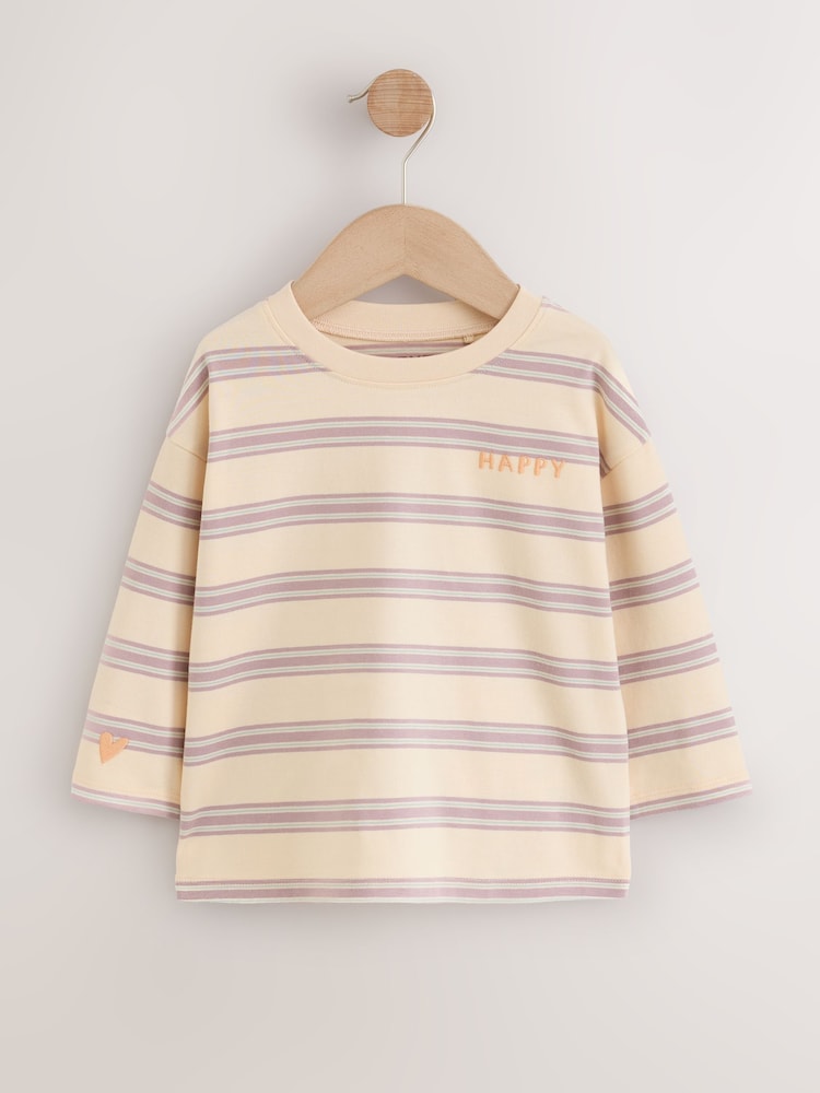 Pink Stripe T-Shirts 3PK (3mths-7yrs) - Image 2 of 7