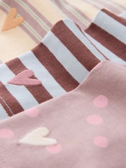 Pink Stripe T-Shirts 3PK (3mths-7yrs) - Image 6 of 7