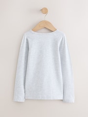 Black/Grey Long Sleeve Vests 2 Pack (1.5-16yrs) - Image 4 of 6