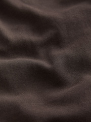 Chocolate Brown Boxy Short Sleeve Crew Neck T-Shirt - Image 7 of 7