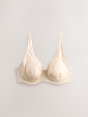 Chocolate/Rust/Cream Non Padded Full Cup DD Microfibre Smoothing Ultimate Comfort T-Shirt Bras 3 Pack - Image 9 of 11