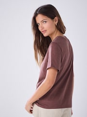 Red Slim Fit Crew Neck T-Shirt - Image 4 of 8