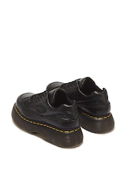 Dr. Martens Black Buzz 5i Milled Nappa Leather Shoes - Image 3 of 5