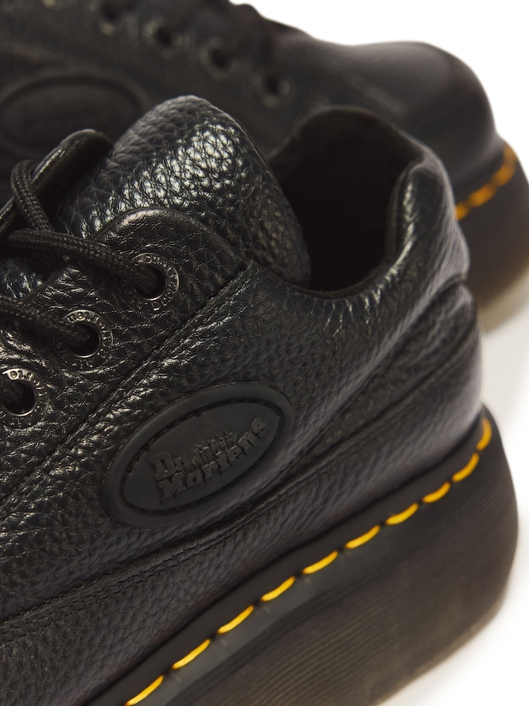 Dr. Martens Black Buzz 5i Milled Nappa Leather Shoes - Image 5 of 5