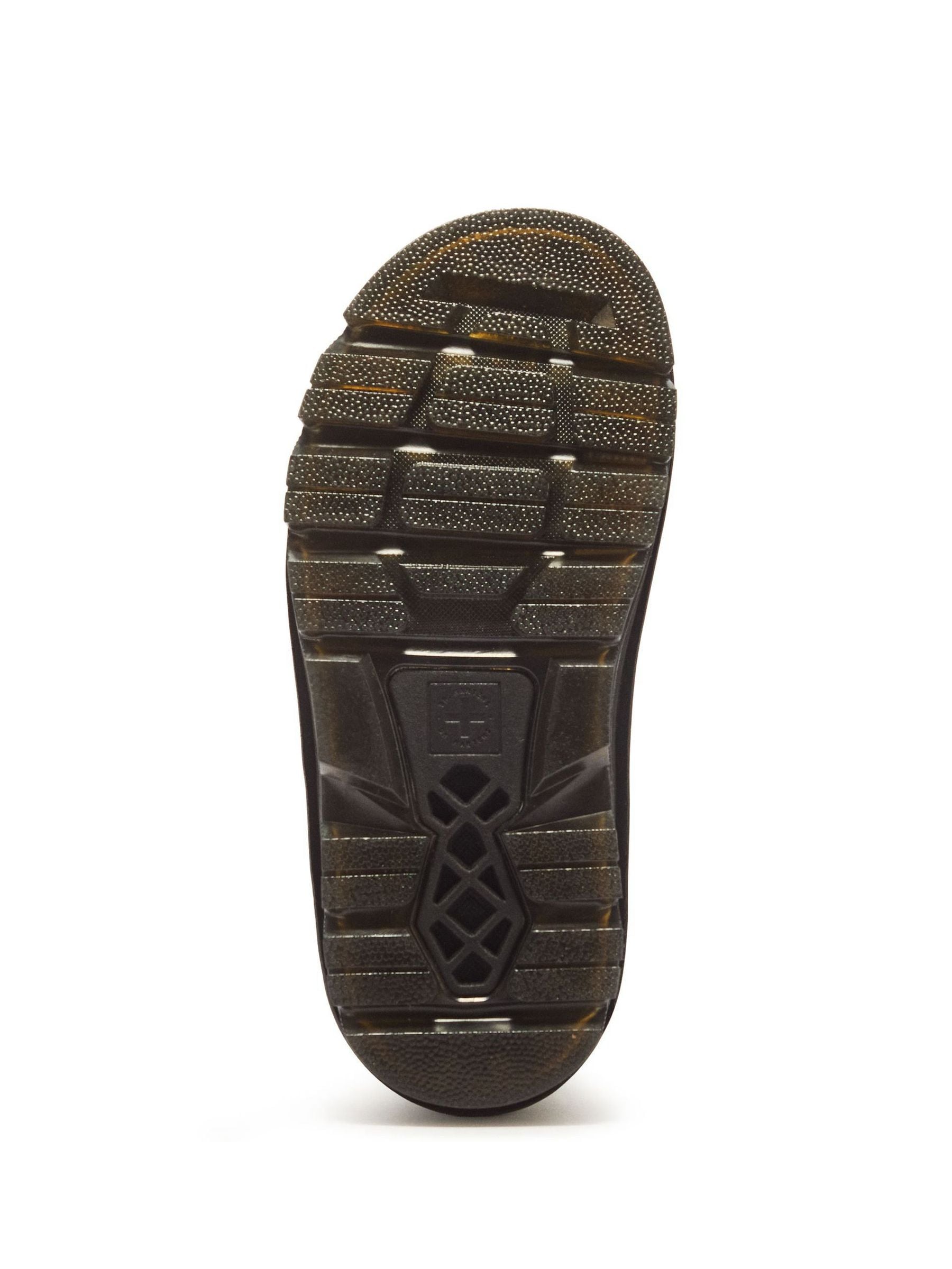 Buy Dr. Martens Black Zebzag Milled Nubuck Mary Jane Shoes from