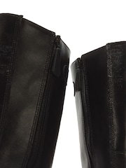 Dr. Martens Black Buzz Hi Milled Gloss High Boots - Image 6 of 6