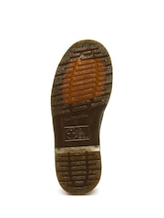 Dr. Martens Brown 1461 Embossed Floral Crazy Horse Lace Up Shoes - Image 4 of 6