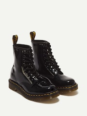 Dr. Martens Black 1460 Patent Leather Lace Up Boots - Image 2 of 6