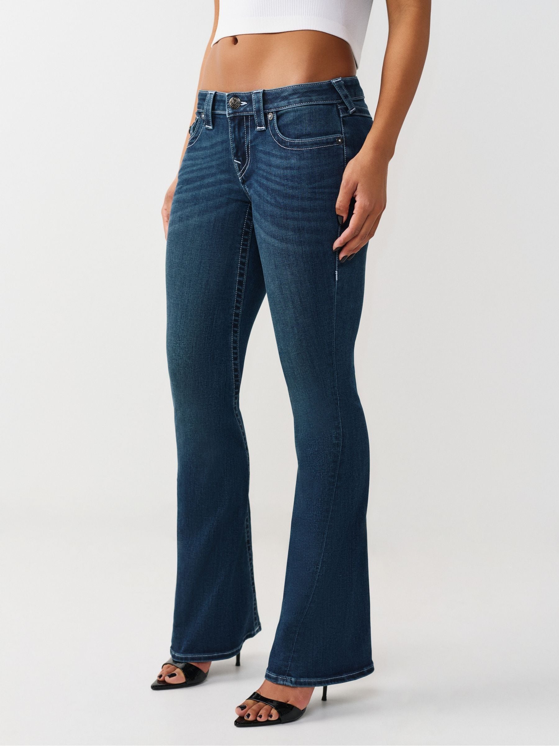 TRUE RELIGION JOEY フレアデニムパンツ USA製 TRUE RELIGION トゥルー