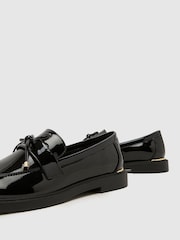 Schuh Black Liking Tassel Bow Loafer - Image 4 of 4