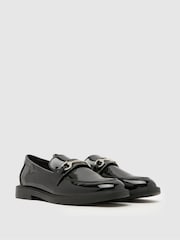 Schuh Black Laura Embellished Loafers - Image 2 of 4