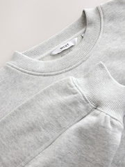 Grey Marl Crew Neck Sweatshirt - Image 7 of 9