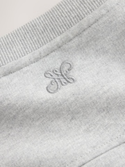 Grey Marl Crew Neck Sweatshirt - Image 8 of 9