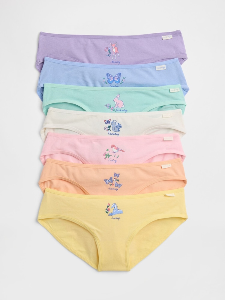 Gap Multi Bikini Briefs 7 Pack (2-mths) - Image 1 of 1