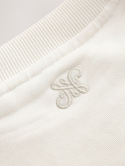 Ecru Crew Neck Sweatshirt - Image 8 of 9