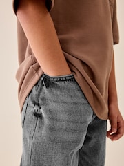 Grey Denim Regular Fit Stretch Jeans (3-16yrs) - Image 4 of 8