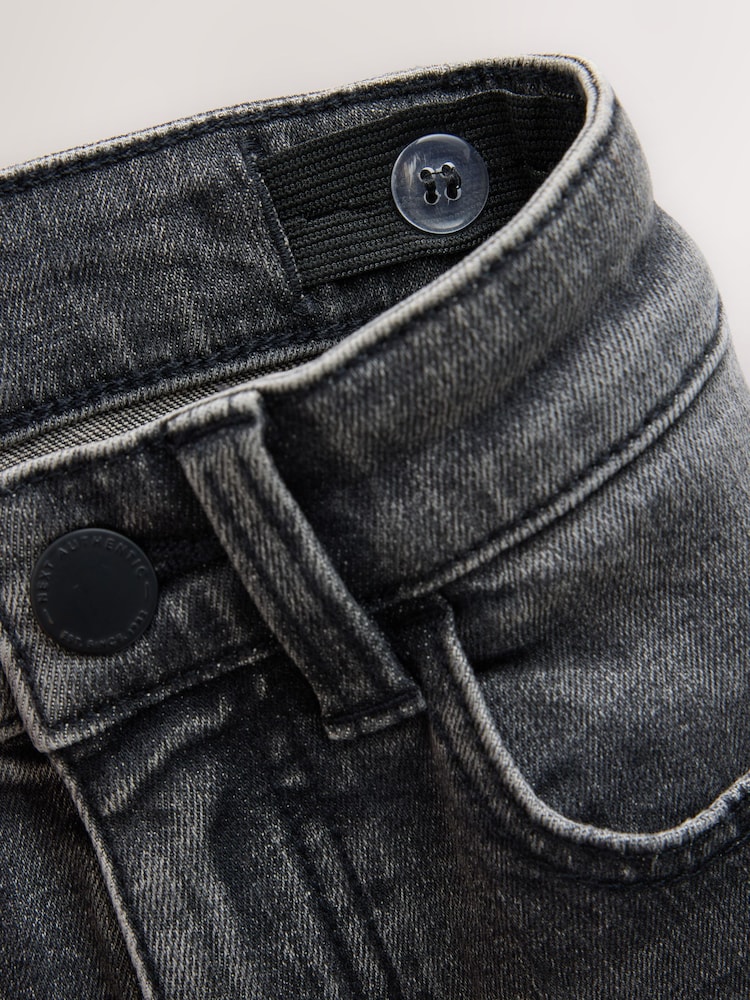 Grey Denim Regular Fit Stretch Jeans (3-16yrs) - Image 8 of 8