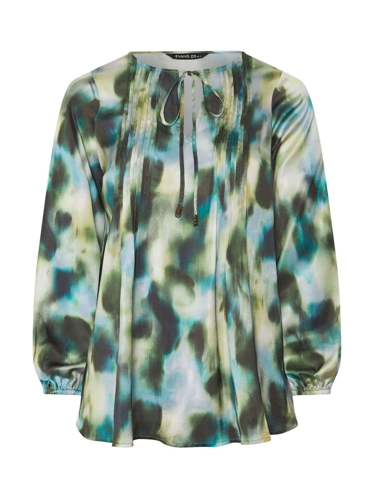 Evans Green Pintuck Detail Boho Top - Image 2 of 2