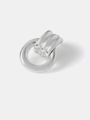 Srebrno - Minđuše sa obručem od Mint Velvet - Slika 6 od 6