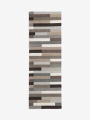 Greige Rio Broken Stripes Runner - Image 5 of 5