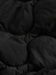 The Set Quilted Bomber Jacket Black - Image 10 of 11