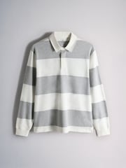 The Set 2PK Rugby Tops Blue/Navy Stripe - Image 8 of 11