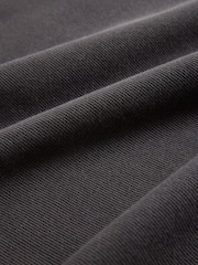 The Set 3 Pack Long Sleeve Waffle Henley T-Shirts Black/Grey - Image 5 of 6