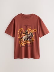 Red Yellowstone Short Sleeve Pyjamas Set - Image 12 of 13