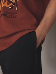 Red Yellowstone Short Sleeve Pyjamas Set - Image 5 of 13