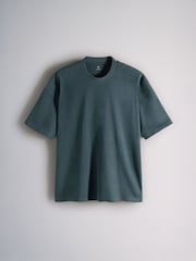 The Set 4 Pack Heavyweight Oversized T-Shirts Navy/Grey - Image 2 of 7