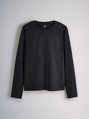 The Set 3 Pack Long Sleeve Regular T-Shirts Black/Brown - Image 4 of 6