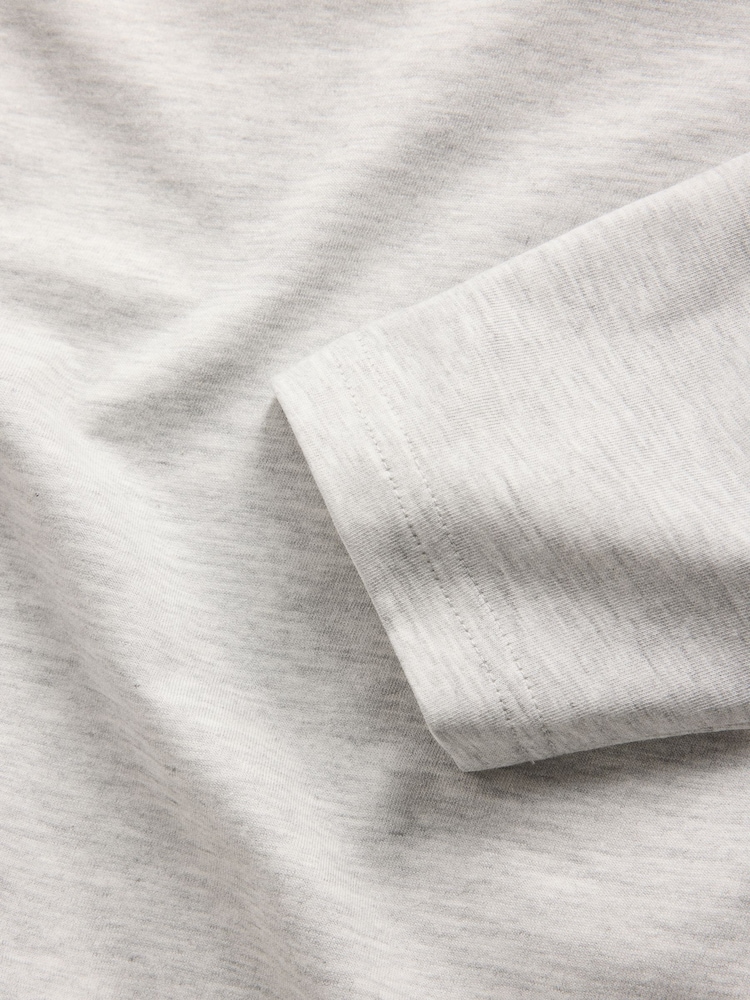The Set 4 Pack Long Sleeve Regular T-Shirts Blue/Grey - Image 7 of 7