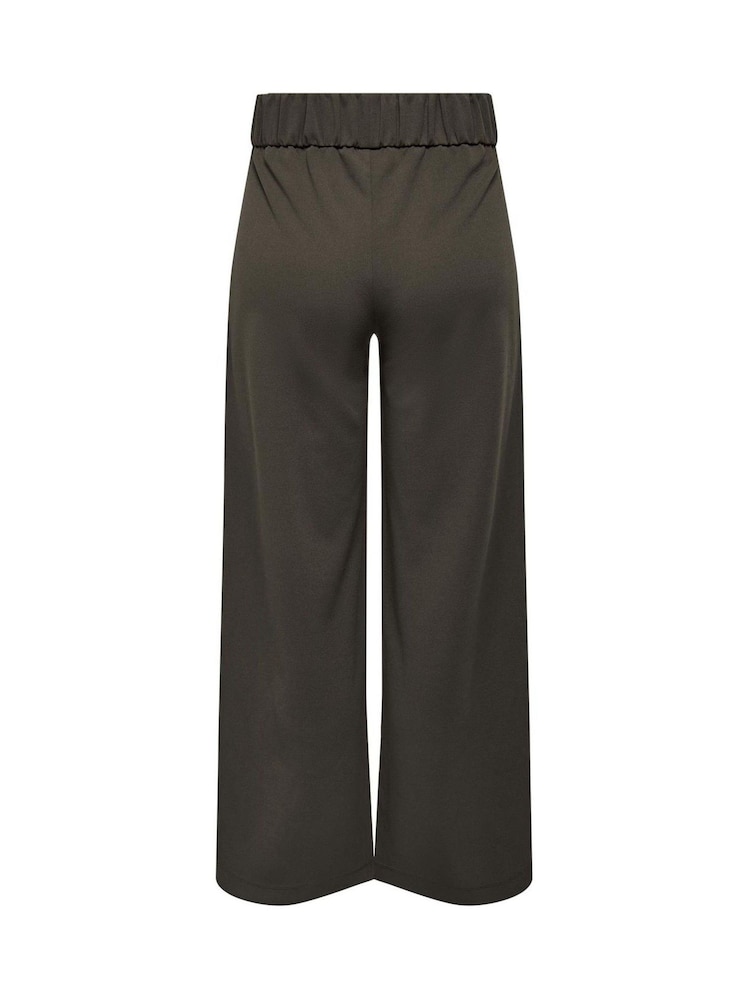 JDY Brown Wide Leg Trousers - Image 7 of 7