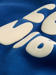 Cobalt Blue Back Print Hoodie and Joggers Set (3mths-7yrs) - Image 7 of 8