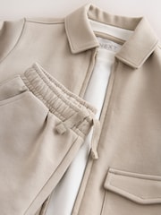 Κρεμ - Smart Jacket Top & Trousers Set 3 Piece (3mths-7yrs) - Εικόνα 8 από 9