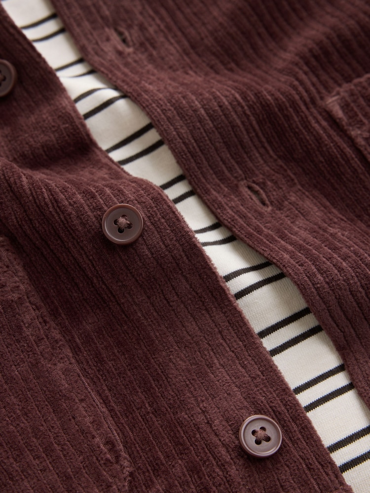 Burgundy Red Smart Jacket Top & Trousers Set 3 Piece (3mths-7yrs) - Image 8 of 8 Burgundy Red Smart Jacket Top & Trousers Set 3 Piece (3mths-7yrs) - Image 8 of 8