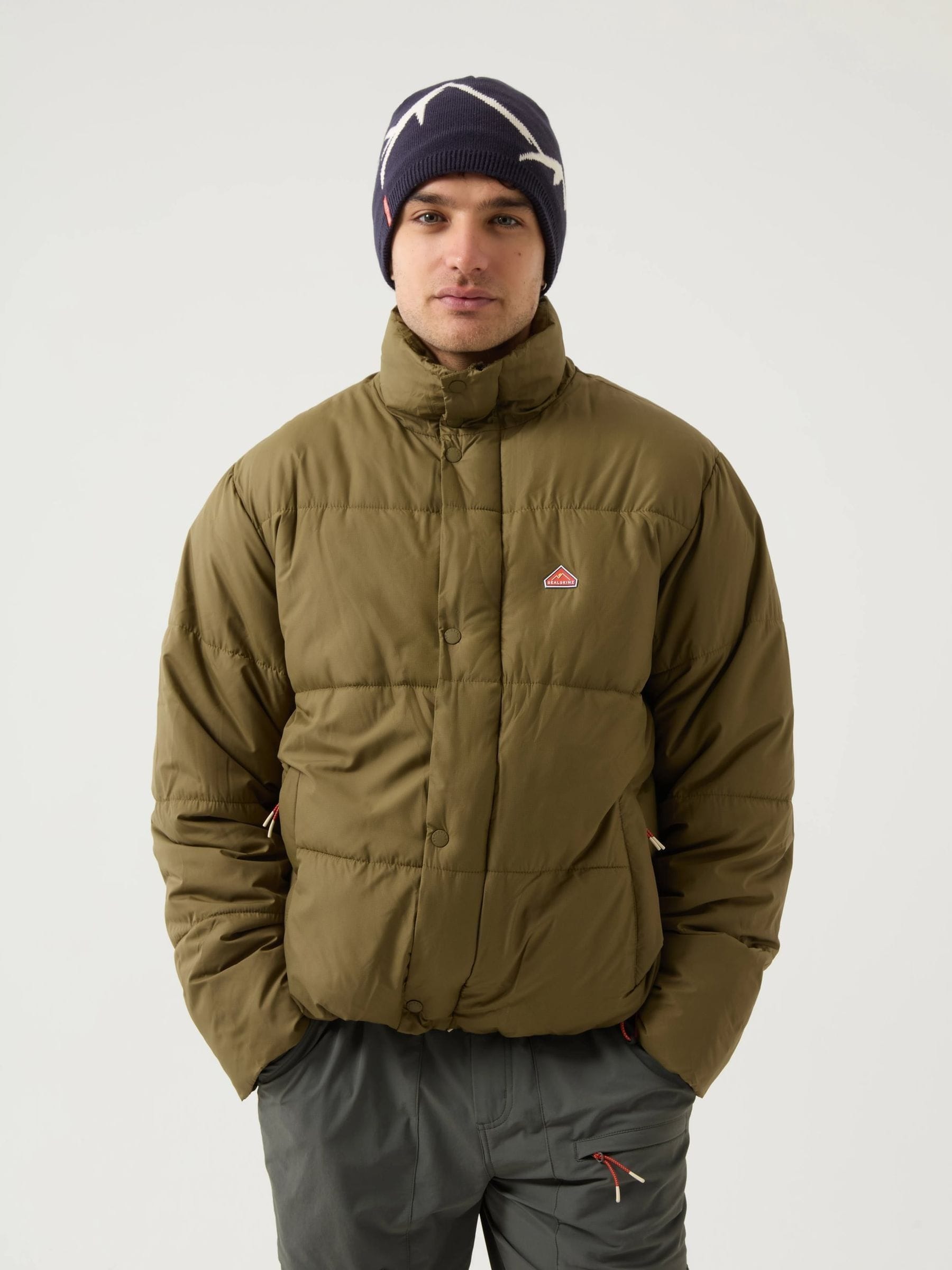 Buy Sealskinz Green Hockwold Water Repellent Puffer Jacket from