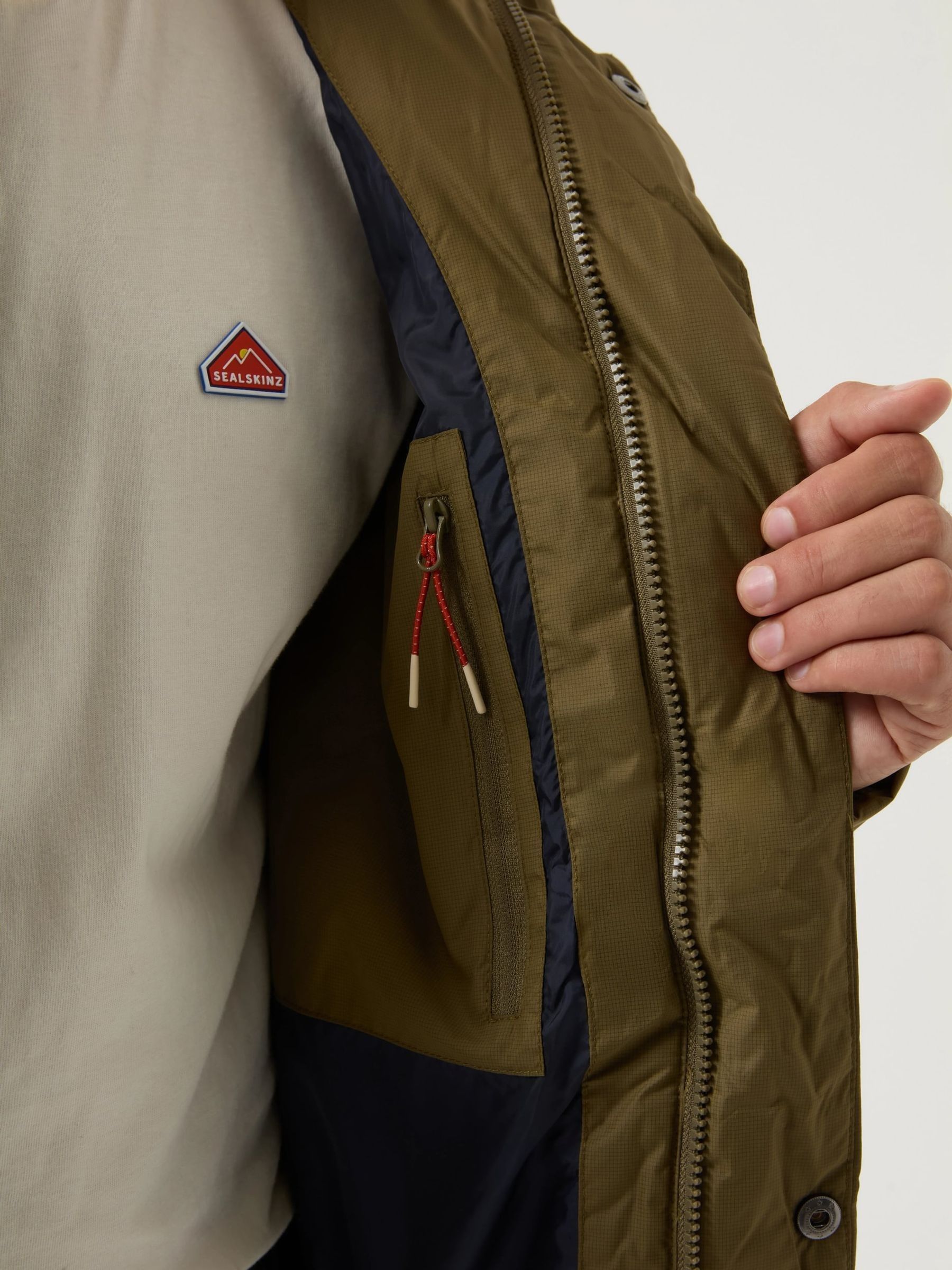 Buy Sealskinz Green Hockwold Water Repellent Puffer Jacket from