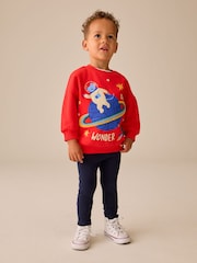 Rouge - Ensemble Sweat-shirt et Leggings 2 Piece (3mois-7ans) - Image 1 de 8