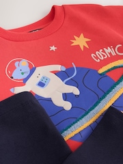 Rouge - Ensemble Sweat-shirt et Leggings 2 Piece (3mois-7ans) - Image 8 de 8