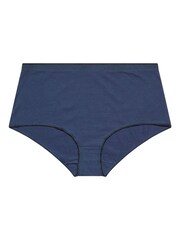 Yours Curve Black Full Brief 5 Pack - Image 7 of 8