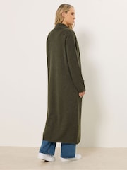 Long Tall Sally Green Knitted Coatigan - Image 2 of 6